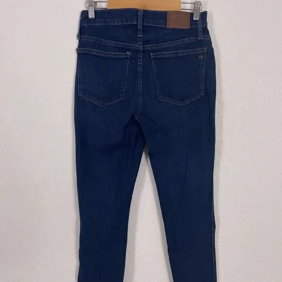 Madewell Blue 10” High Rise Skinny Jeans - Picture 7 of 10